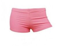 SKST003 design split women's swimming trunks style custom-made anti-exposure swimming trunks style women's swimming trunks make solid color square swimming trunks style swimming trunks factory detail view-9